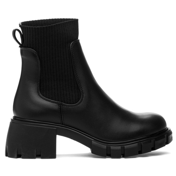 Steve Madden Black Hayle Boots size 8.5 gently worn - Picture 3 of 6